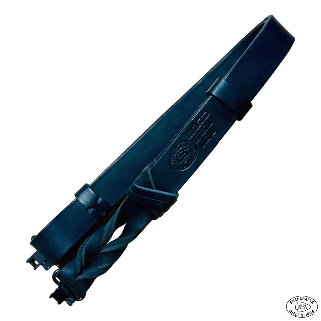Bushcrafts Original True Latigo All-Leather Rifle Sling | All-Leather Keepers