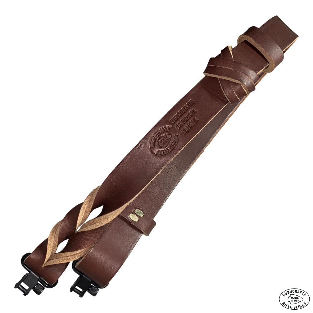 Bushcrafts Original True Latigo Leather Slings | Stapled Keepers