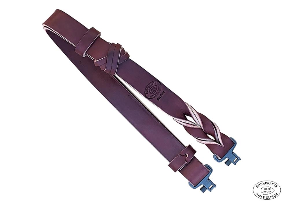 Bushcrafts Original True Latigo Leather Slings | Stapled Keepers
